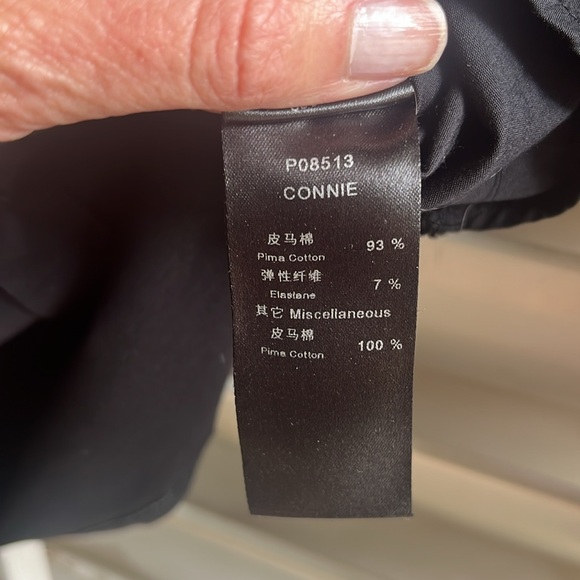 Anne Fontaine Paris Black Shirt - Picture 5 of 7